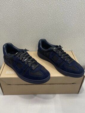 P448 Monza Nubuck And Suede Sneaker Men's US 6-6.5 , Blue & Black